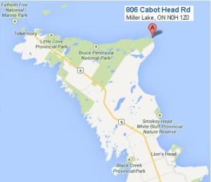 Cabot Head Directions